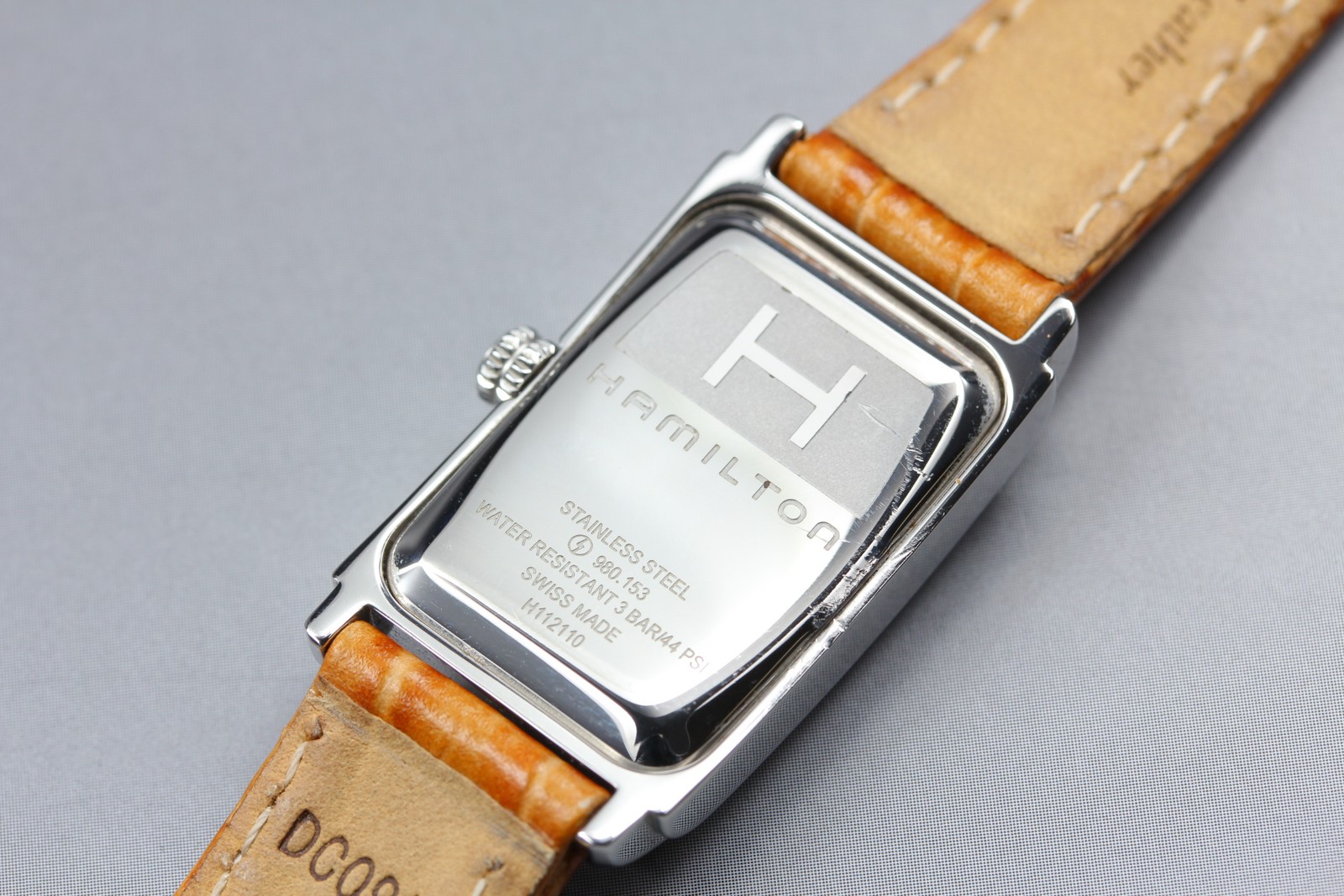 [Near MINT] Hamilton Ardmore H112110 19mm White Dial Quartz Women’s Watch JAPAN