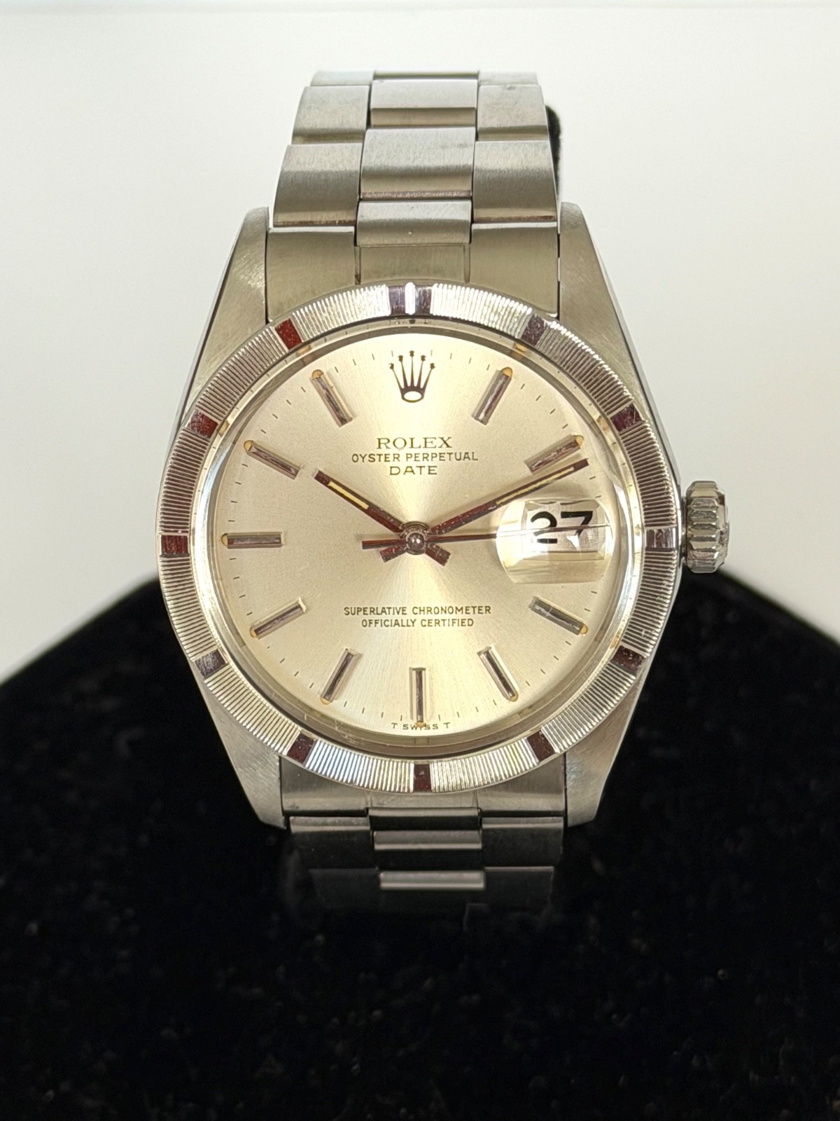 ROLEX VINTAGE WATCH DATE WITH PAPERS