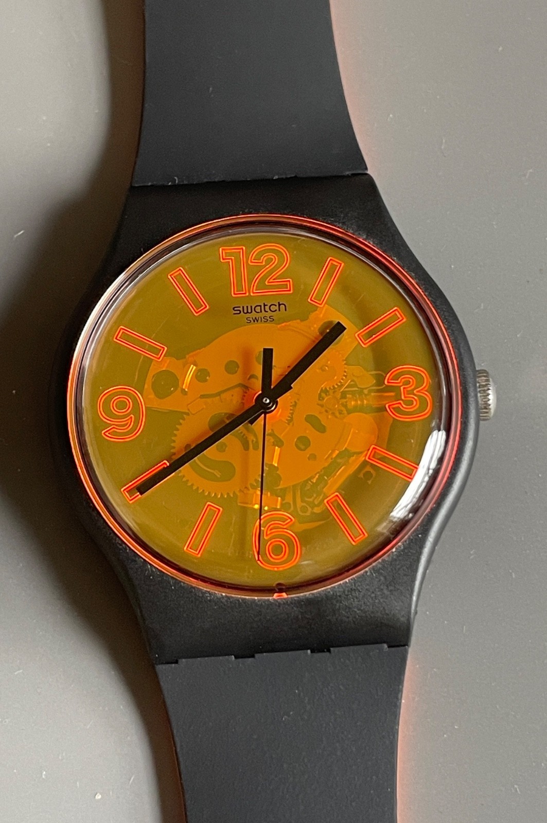 Swatch SUOB164 Orangeboost + SUOB165 Blueboost 2018 Both Unworn Ex Condition