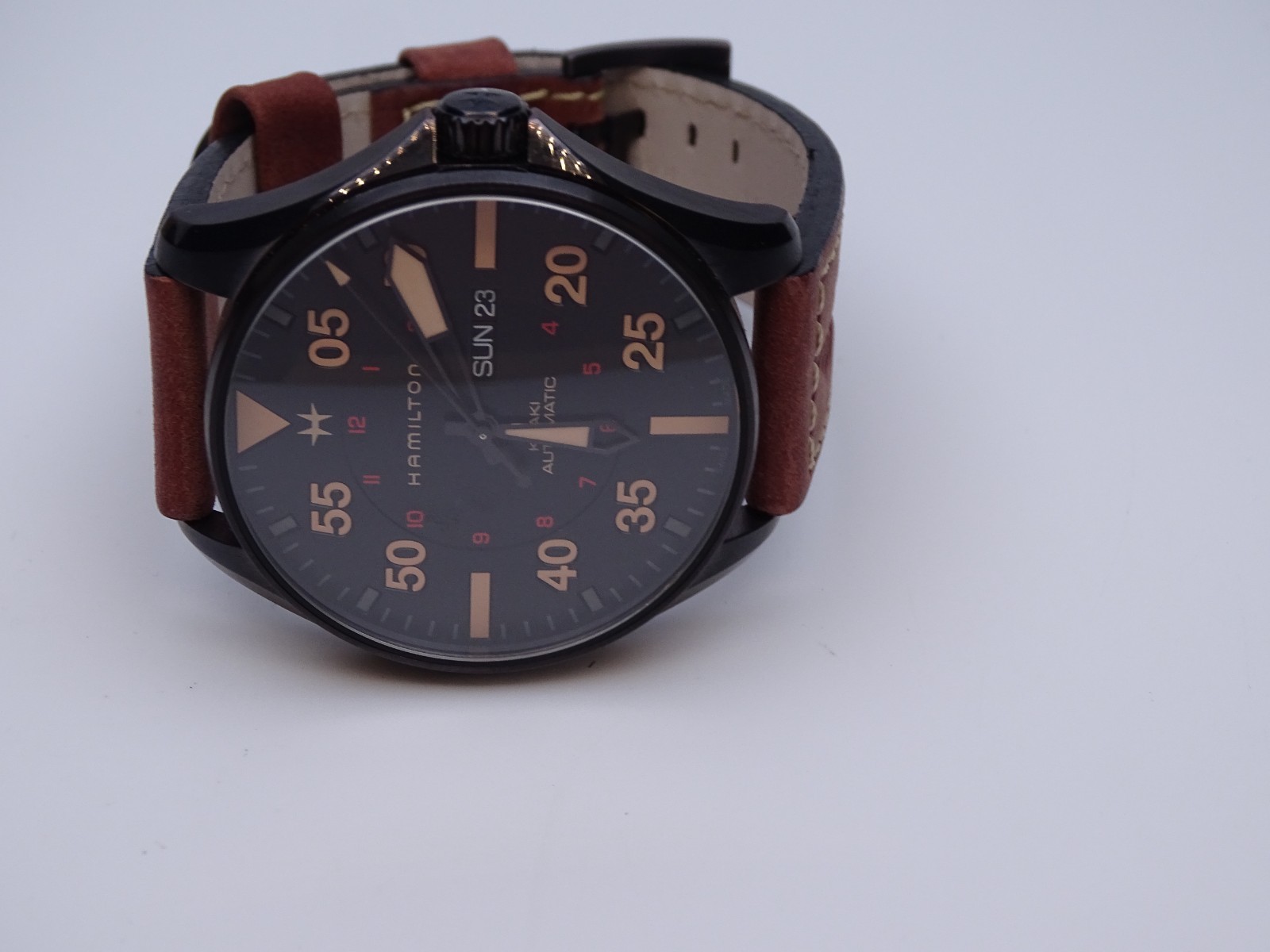 Hamilton Khaki Aviation #647050 Black Automatic Men’s Watch H64705531
