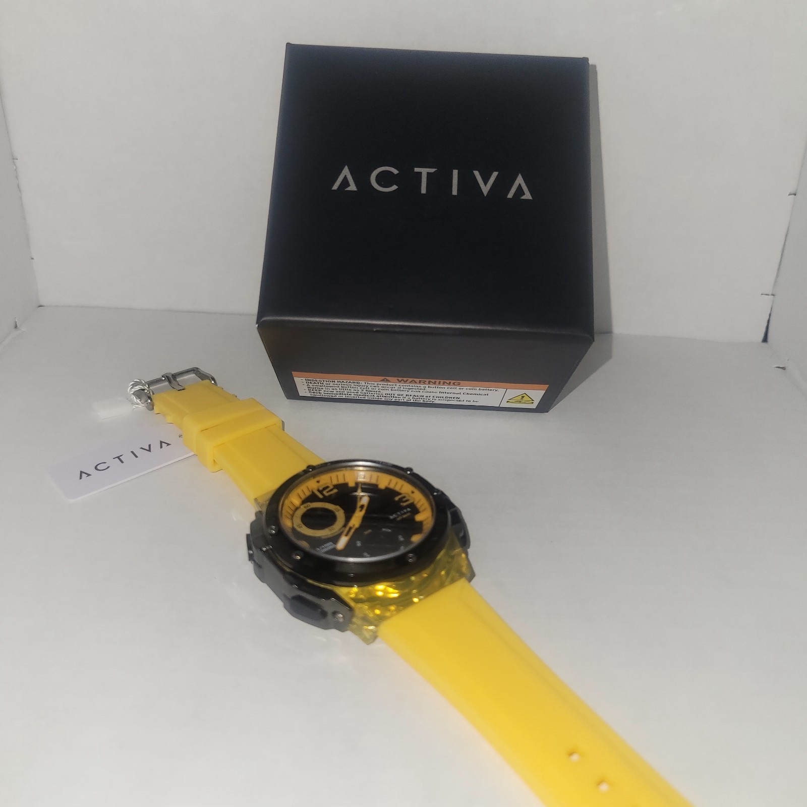 ACW 8118-001 INVICTA WATCHES Activa 51mm Yellow N Black