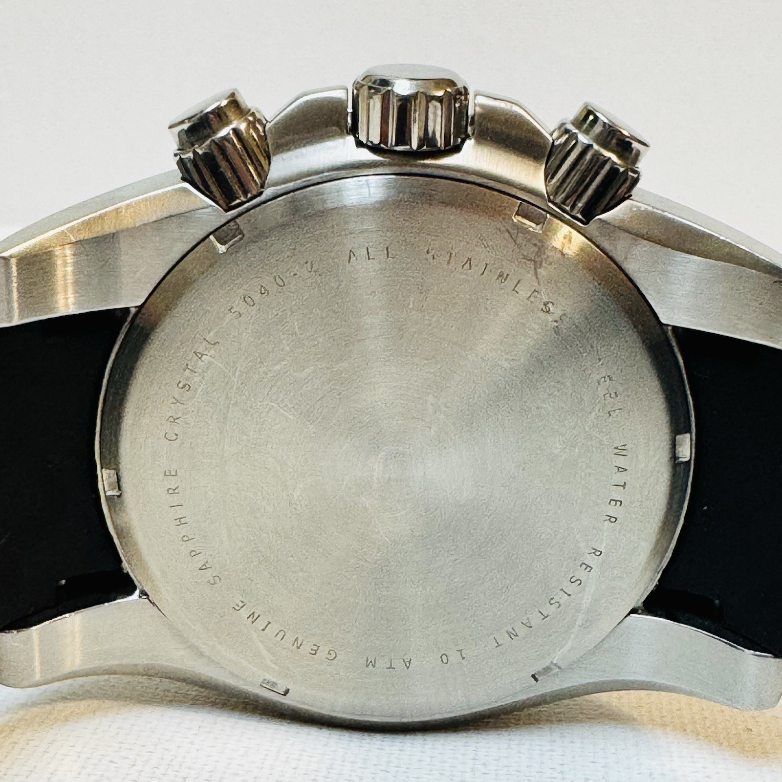 Louis Martin Belair 51mm Sapphire Crystal Men’s Silver Chronograph Watch 5040-2