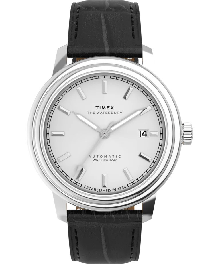 New Timex Waterbury Metropolitan Automatic 41mm Watch TW2Y22900