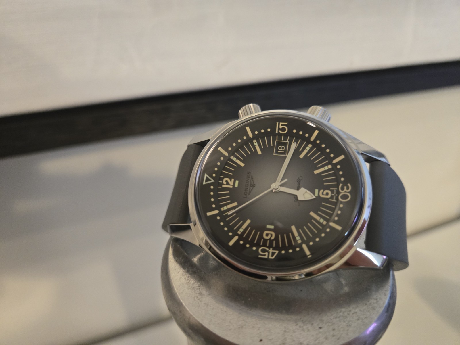 Longines Legend Diver 42 Gray L3.774.4.70.2