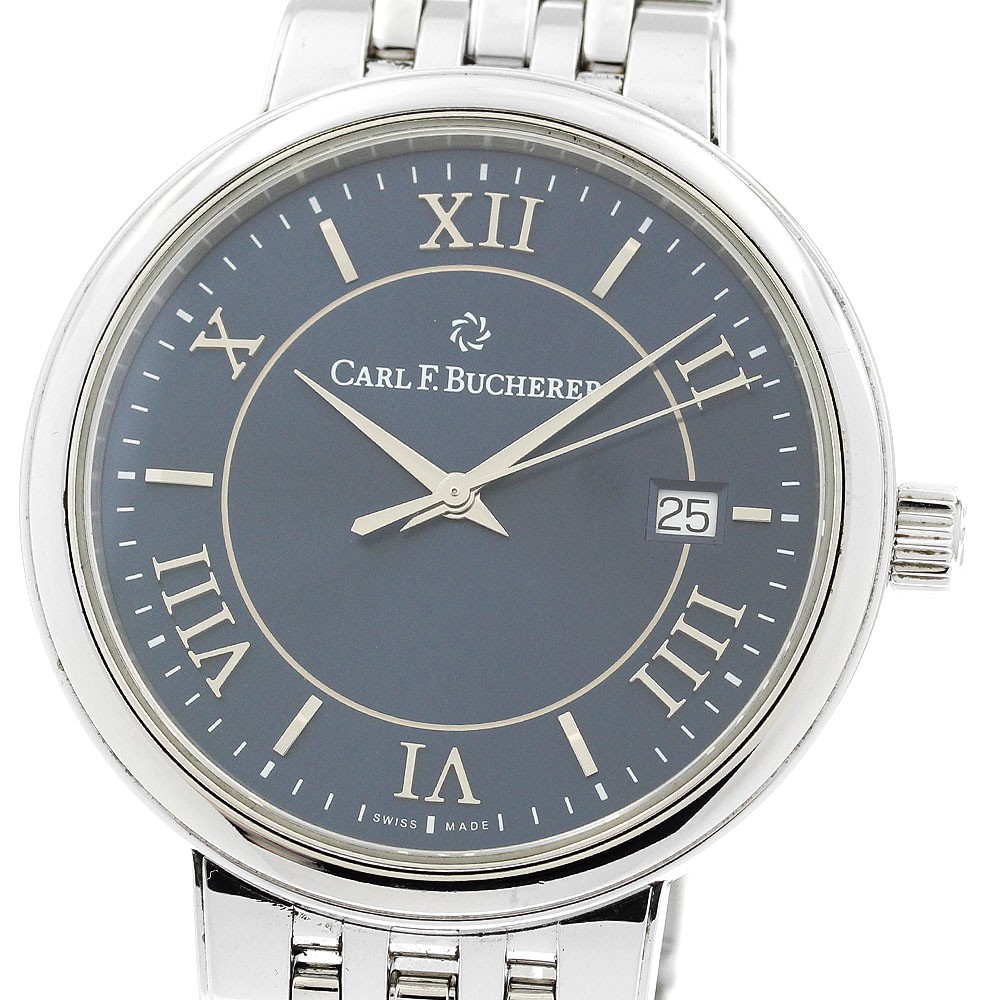 CARL F.BUCHERER Adamavi 10314.08 Date blue Dial Automatic Men’s Watch_903295