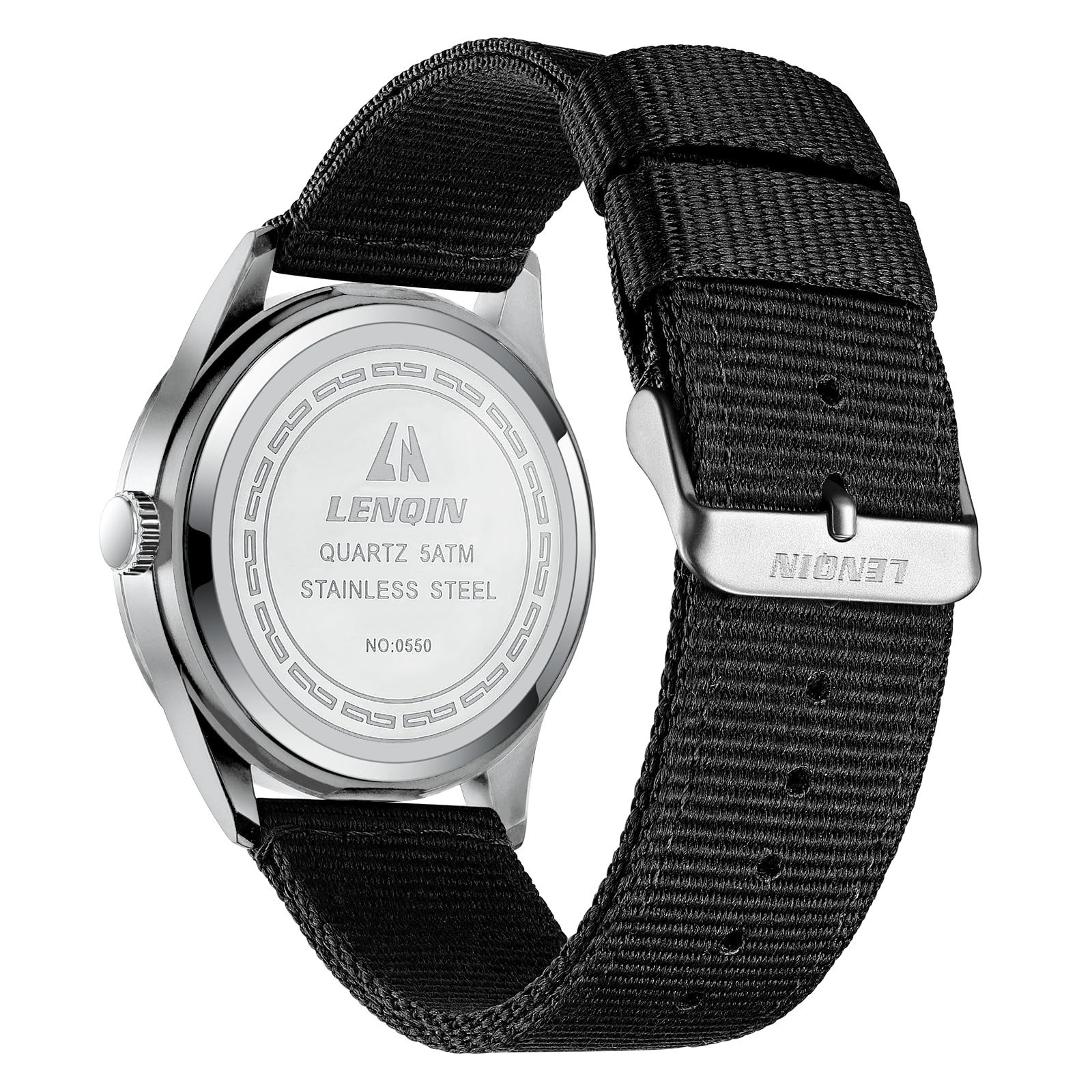 Mens Watches Unisex Military Sport Nylon Strap Stylish Luminous Fashion Analog