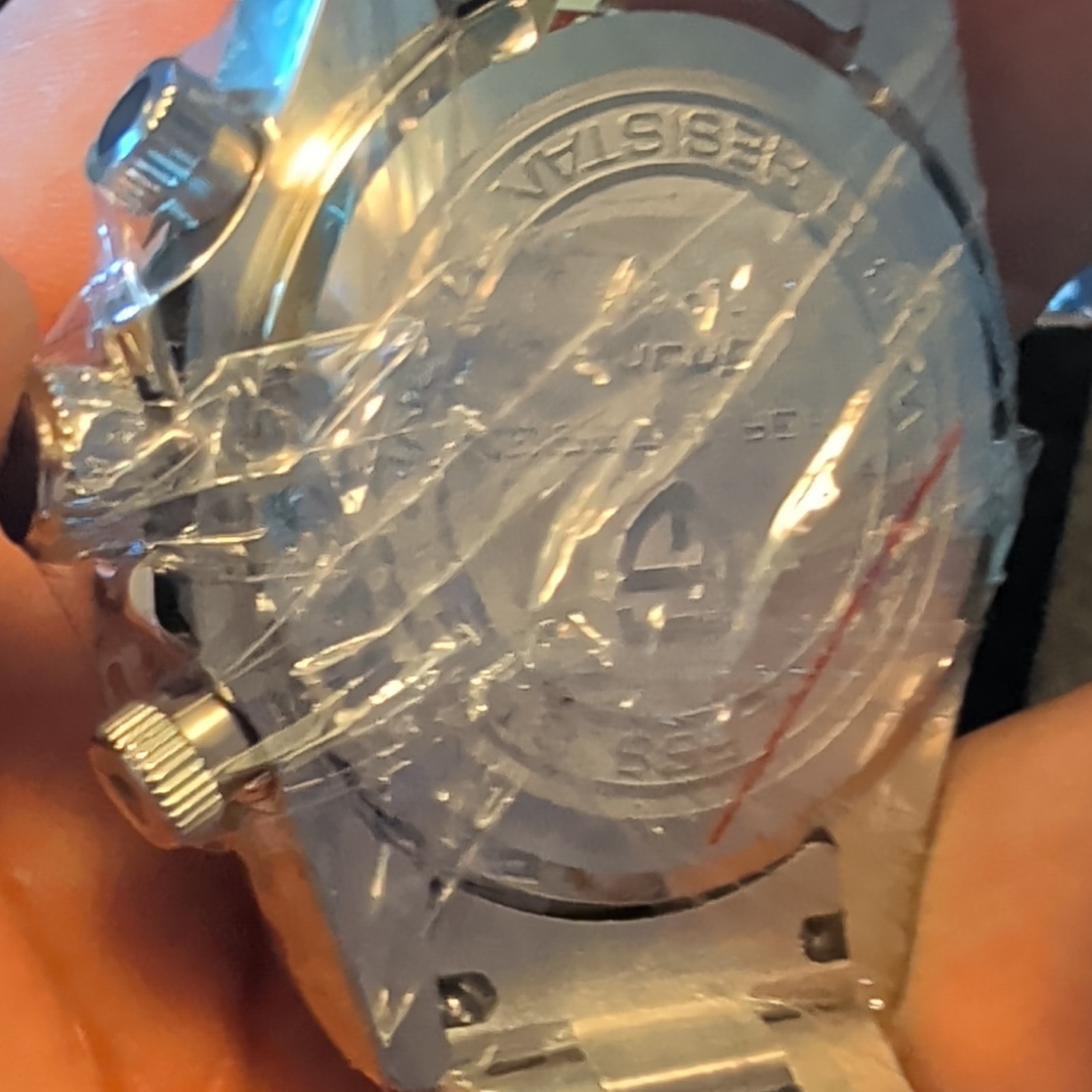 Pagani Design Chronograph Quartz White Dial Black Tachymeter Steel 40mm 100m