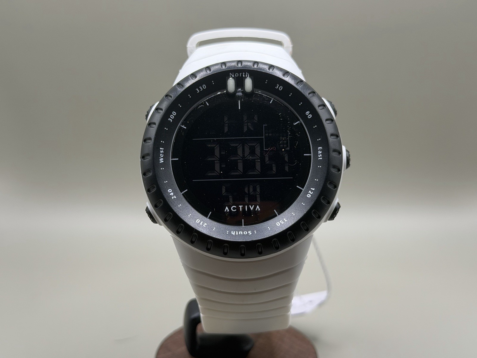 Activa Odyssey X White Tactical Digital Watch 53mm Futuristic Stealth Sport Men