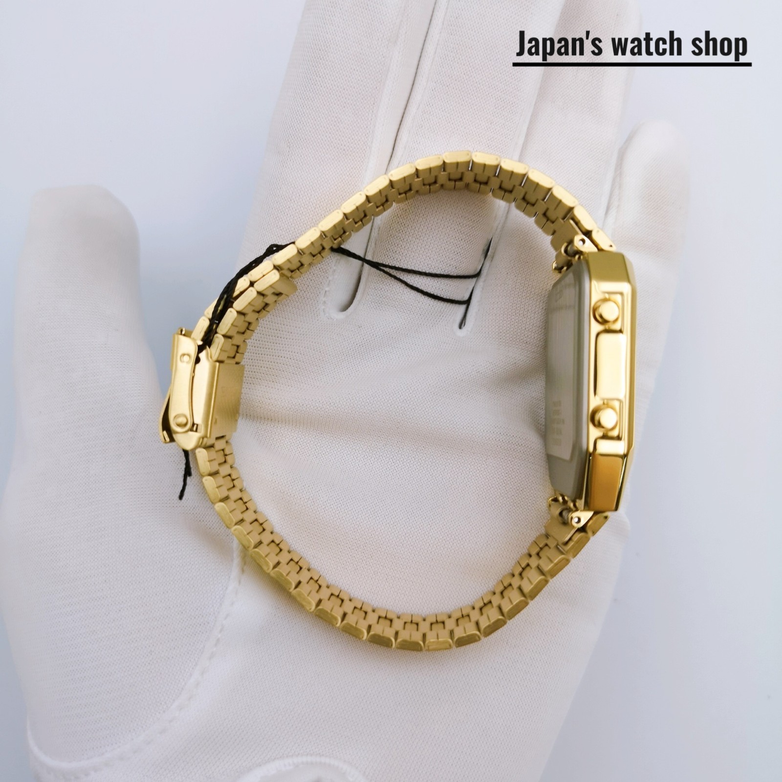 CITIZEN Record Label JG2103-56P Gold Stainless Steel Women’s Watch New in Box
