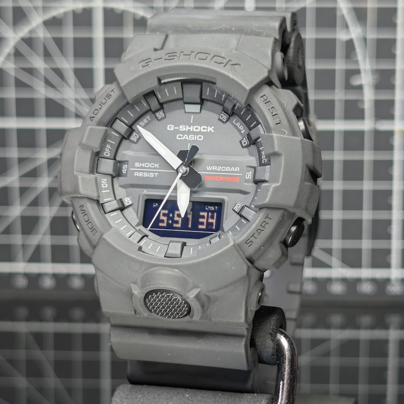 Casio G-Shock BIG BANG BLACK GA-800 35th Anniv. Limited Ed. Analog GA-835A-1A