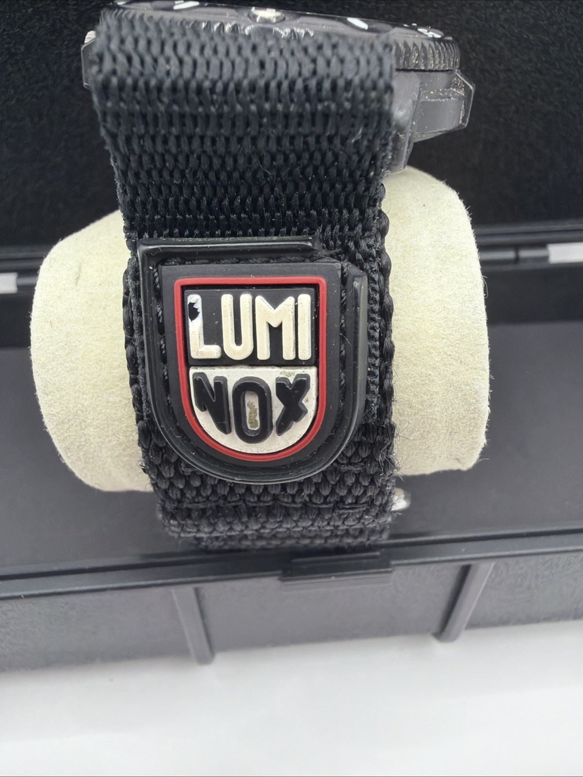 Luminox Navy SEAL 3-H MBM Watch Original 3000 Series Khaki Tan Dial NEW BATTERY