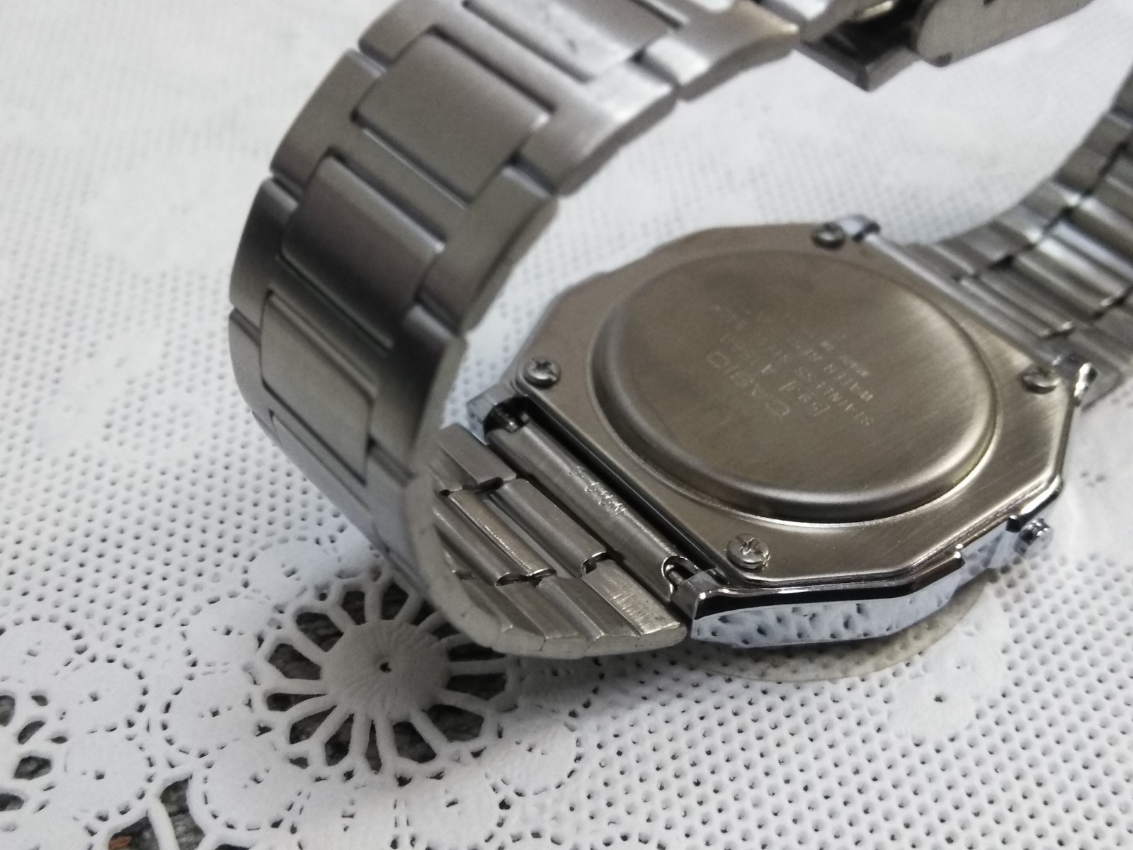 CASIO A158W-1 Unisex Classic Silver Digital A158 Sport Watch WR 30M NEW