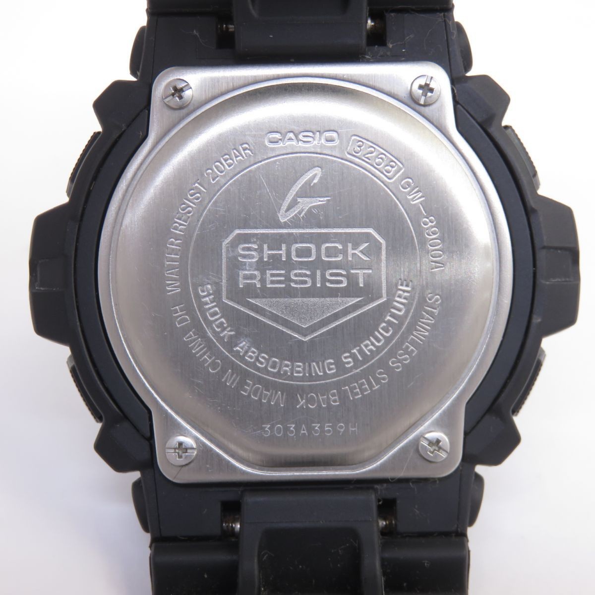 CASIO G-SHOCK GW-8900A-1JF Radio Solar Watch
