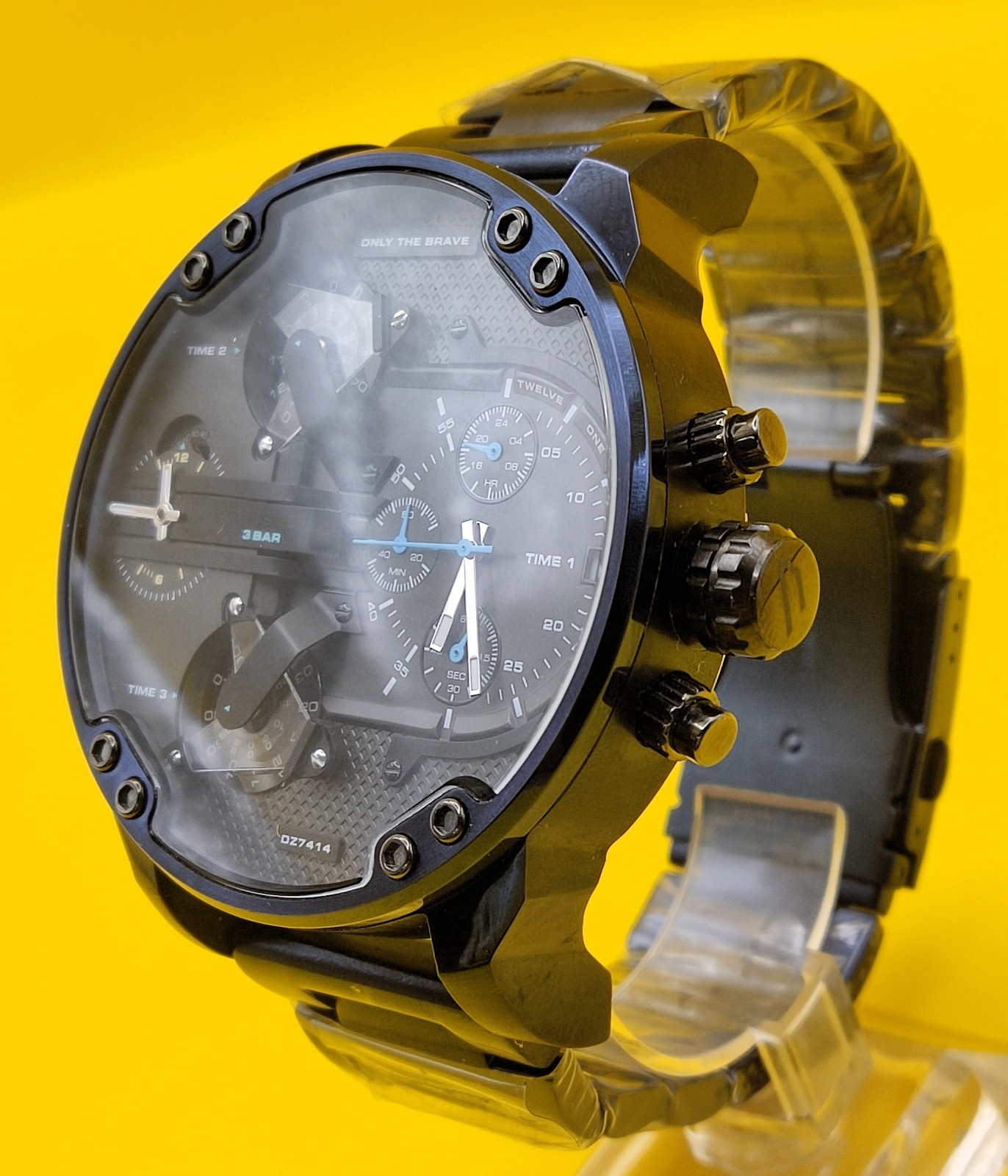 Premium Diesel Mr. Daddy 2.0 DZ7414 Multi Time Refurbished Men’s Wrist Watch