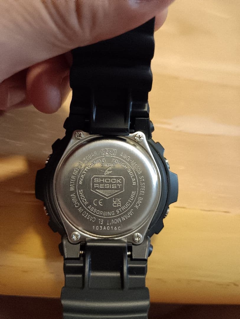 Casio G-SHOCK AWG-M100A Tough Solar Watch Used