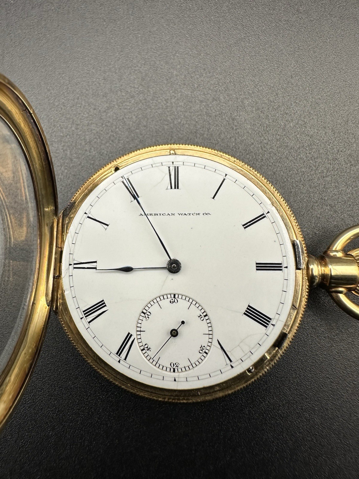 Solid 14k Gold American Waltham Watch Co. Model 1873 8s 15j Serviced