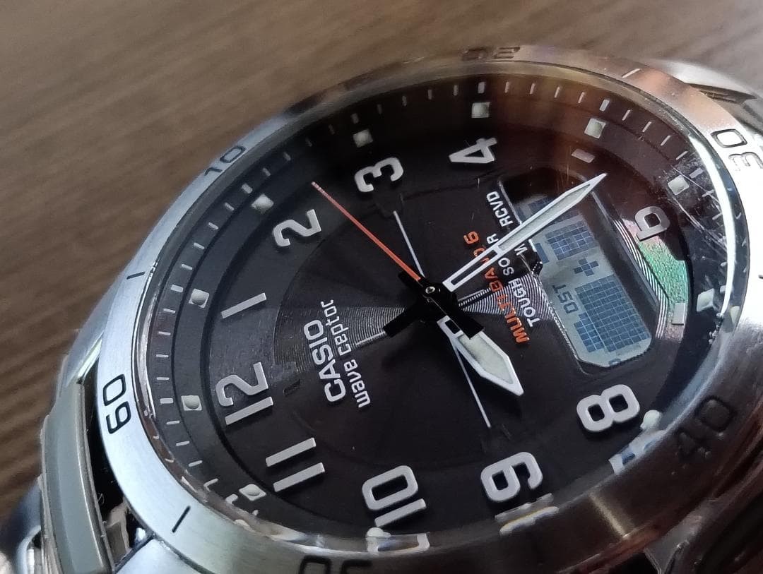 CASIO Wave Ceptor Solar Radio-Controlled Watch WVA-M640③