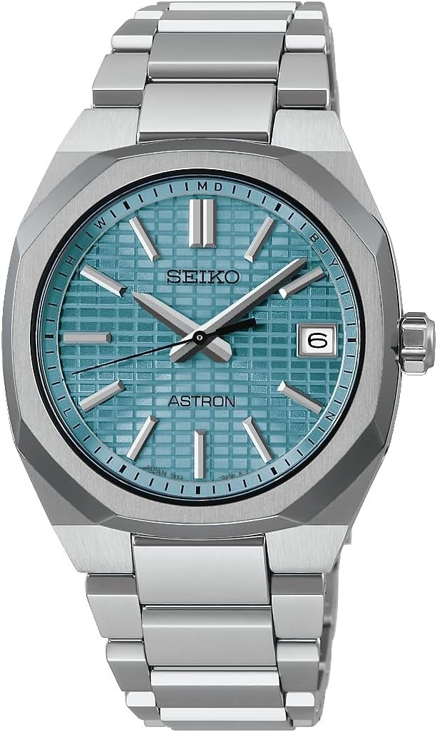 SEIKO Men Watch Astron SBXY103 Mint Blue Dial Nexter Titanium Radio Solar Japan