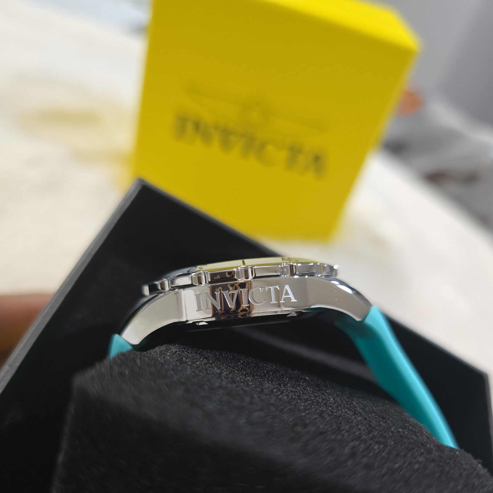 Invicta Angel Quartz Light Blue Dial Ladies Watch 24124