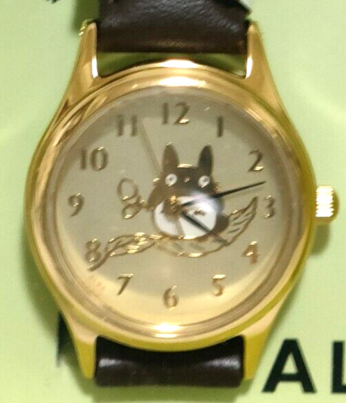 ALBA SEIKO Studio Ghibli Watch ACCK401 My Neighbor Totoro Gold Anime Movie 3BAR