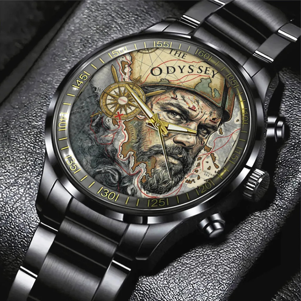 The Odyssey 2026 Black Stainless Steel Watch