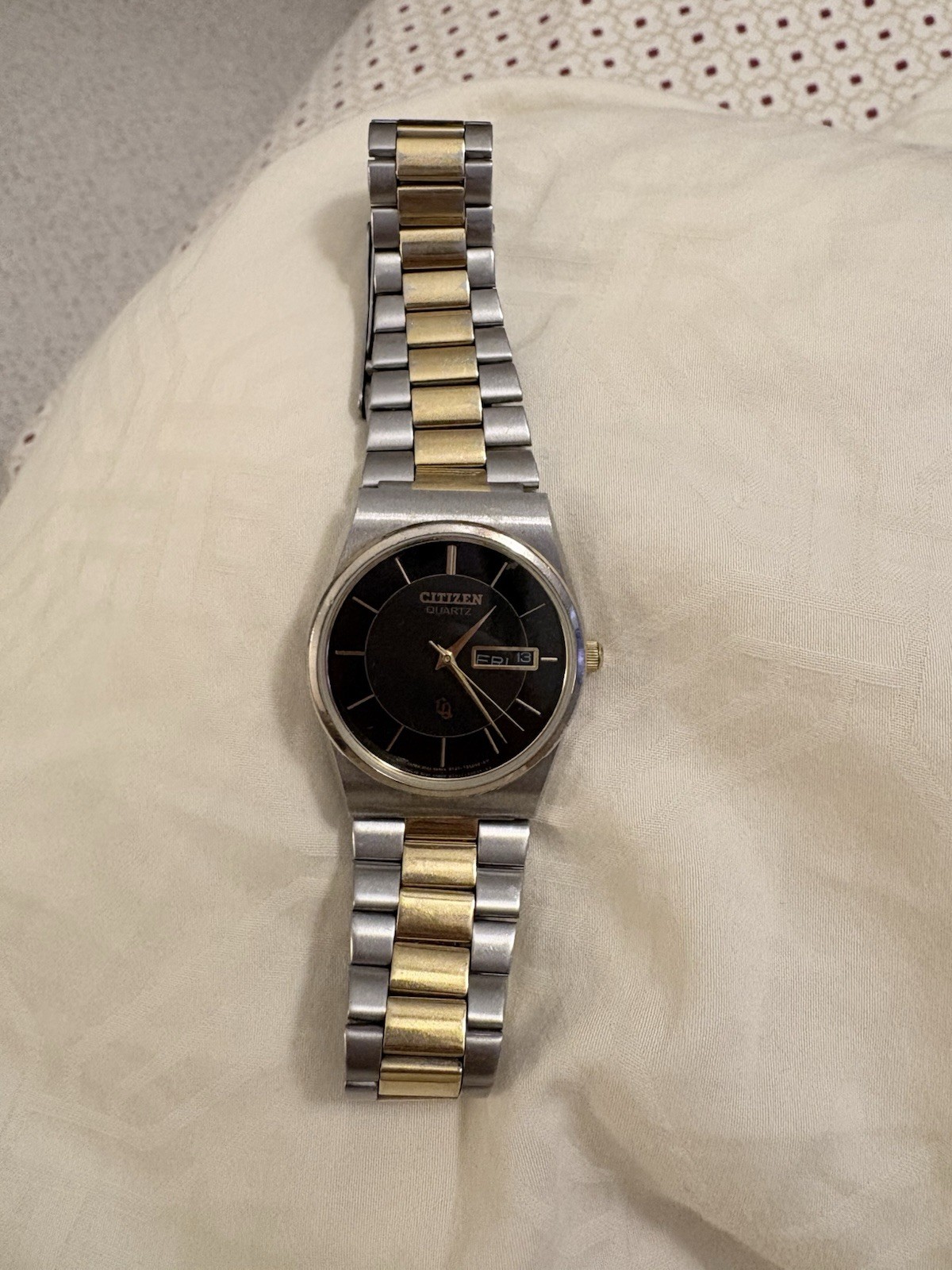 Citizen Men’s Vintage Quartz Watch Stainless Two-Tone