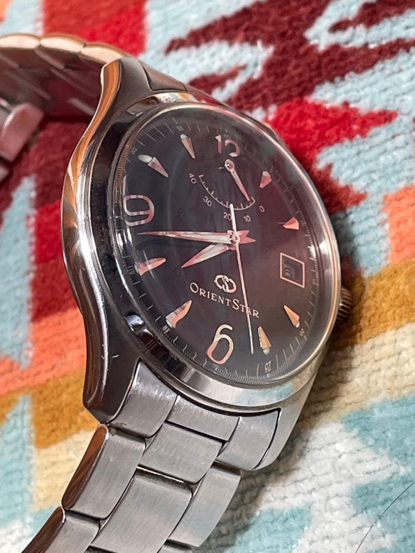 Orient Star Classic EX0C-C0 CS Blue Dial Automatic Men’s Watch Used Working #41