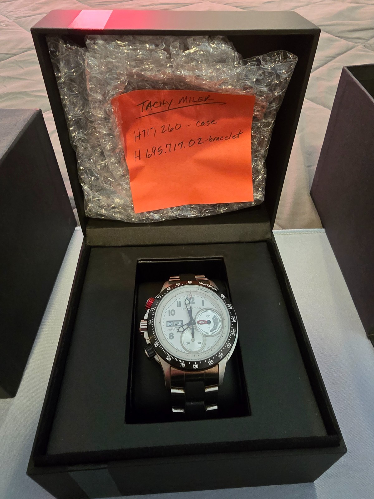 Hamilton Khaki Aviation White Men’s Watch – H717260 – Full Set