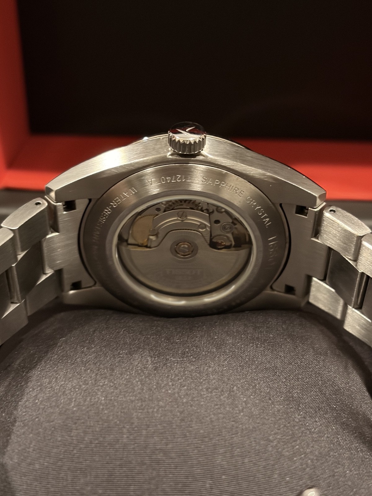 Tissot Gentleman Powermatic 80 Silicium Green Dial- T1274071109101 Full Set