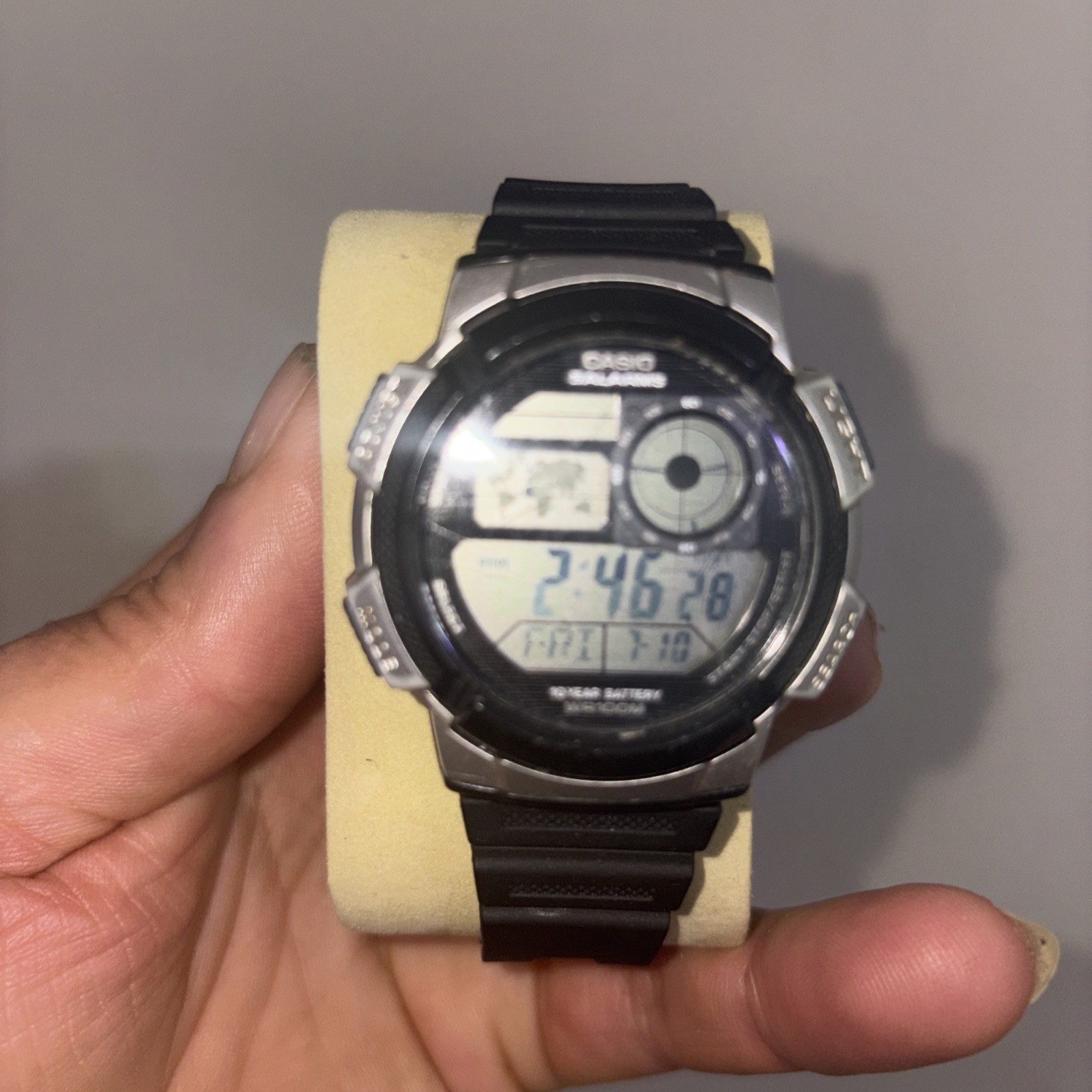 CASIO Digital Watch Sports Gear World Time 3198 AE-1000W Mens Unisex
