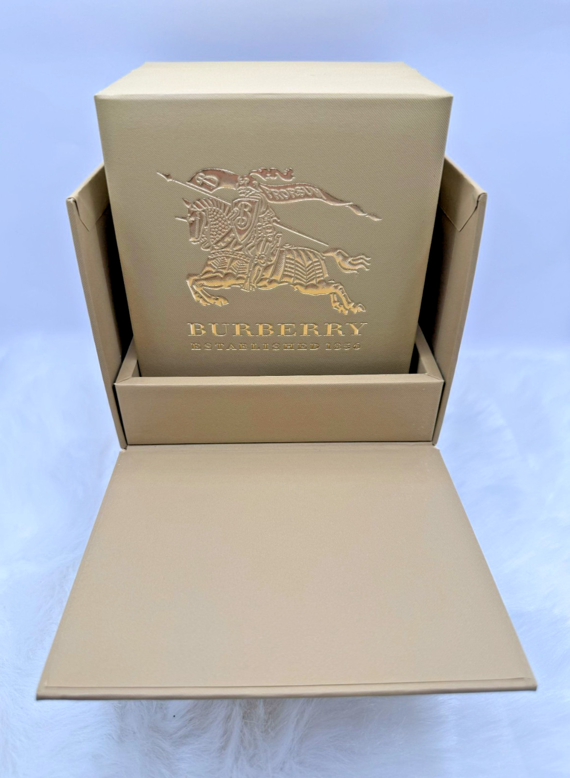 Burberry BU10101 The Classic Tan Gold Tone Steel 32 mm Women’s Watch W/Box