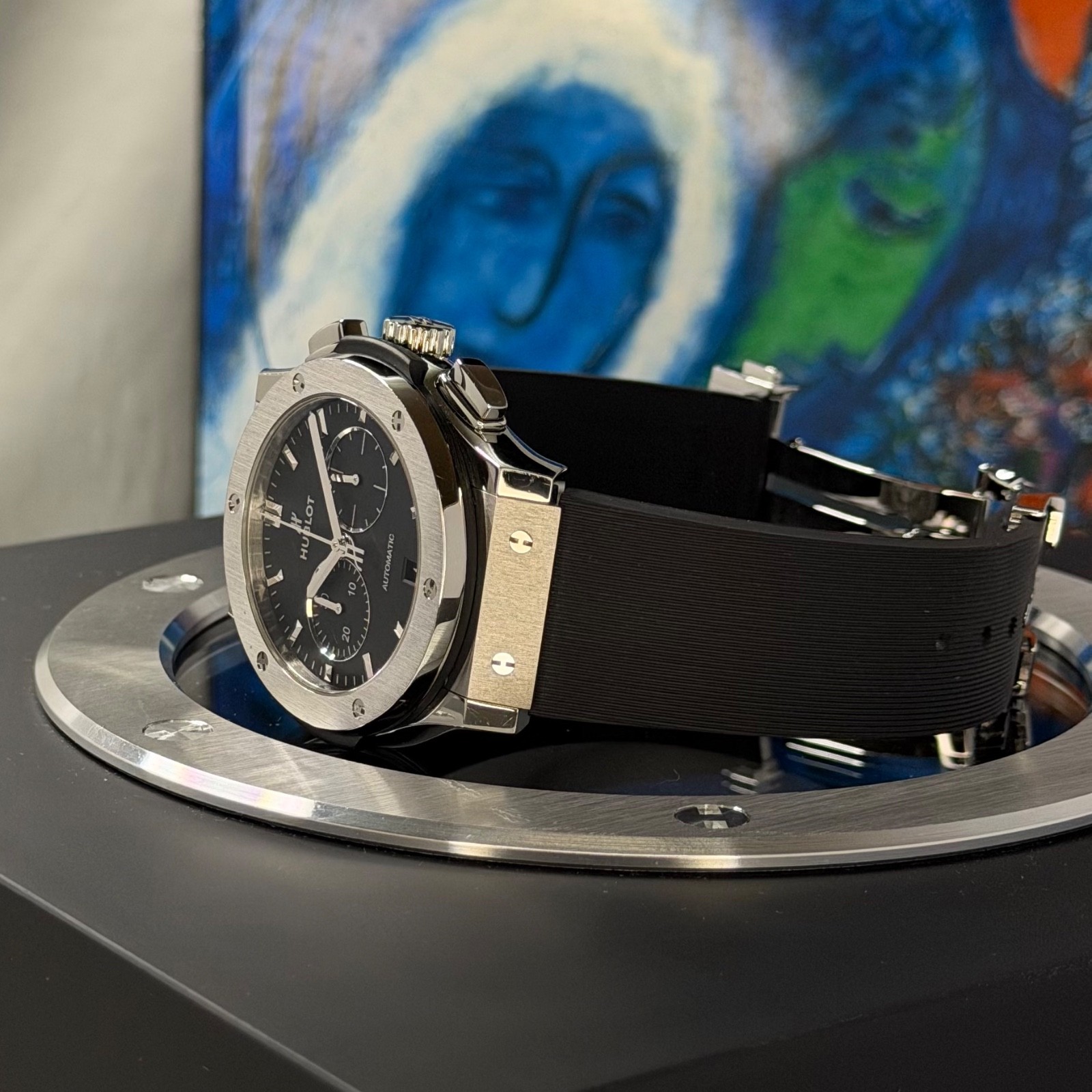 Hublot Classic Fusion Chronograph Titanium 541.NX.1171.RX Full Set Warranty