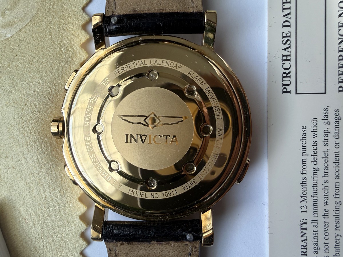 Grand Complications Minute Repeater Perpectual Complete Calendar Alarm Rare New