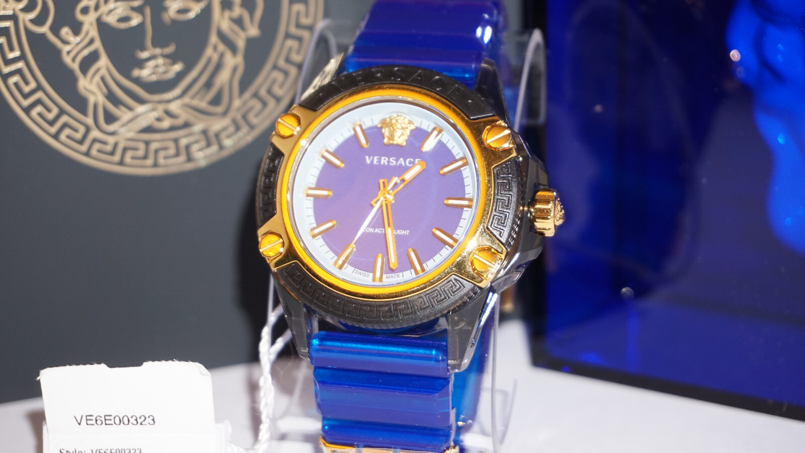 Versace New Watch Icon Active VE6E00323 Strap Fashion Watch 42mm