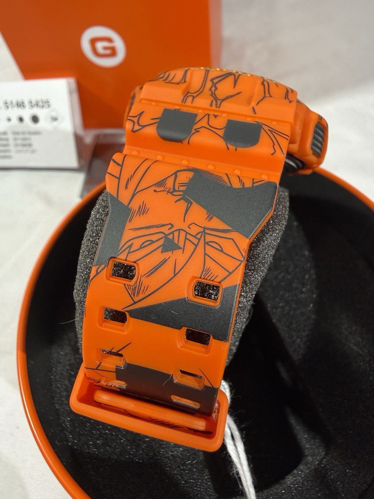 Casio G-Shock Dragon Ball Z GA-110JDB-1A4 51.2mm Case Orange/Black Resin…