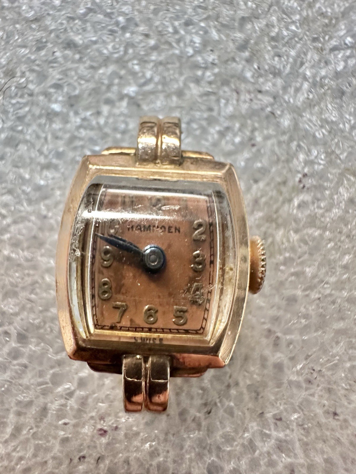 Working Ladies 10k Rose Gold Filled Mechanical Watch