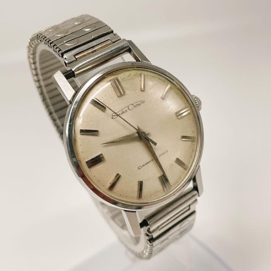 Running Seiko Crown Manual Vintage Retro Men’s J14095