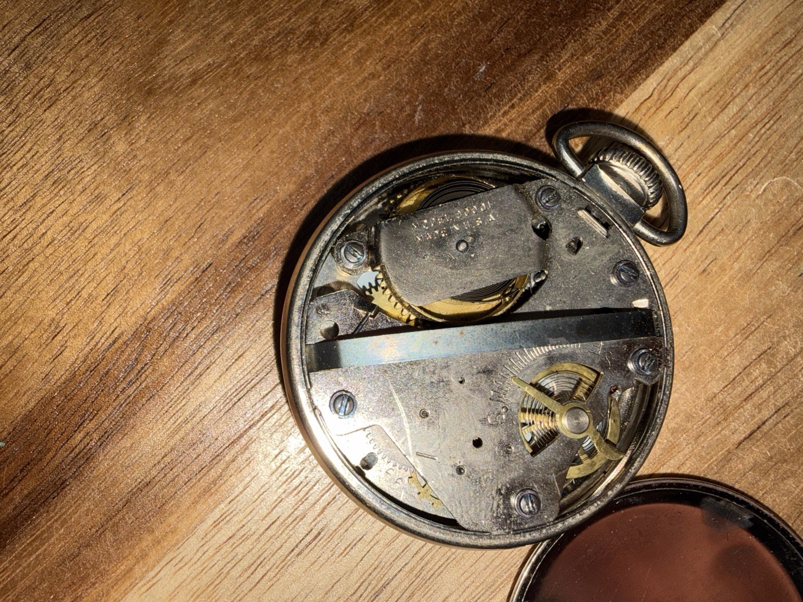 Vintage Westclox Scotty Shock Resistant Pocket Watch Made In USA