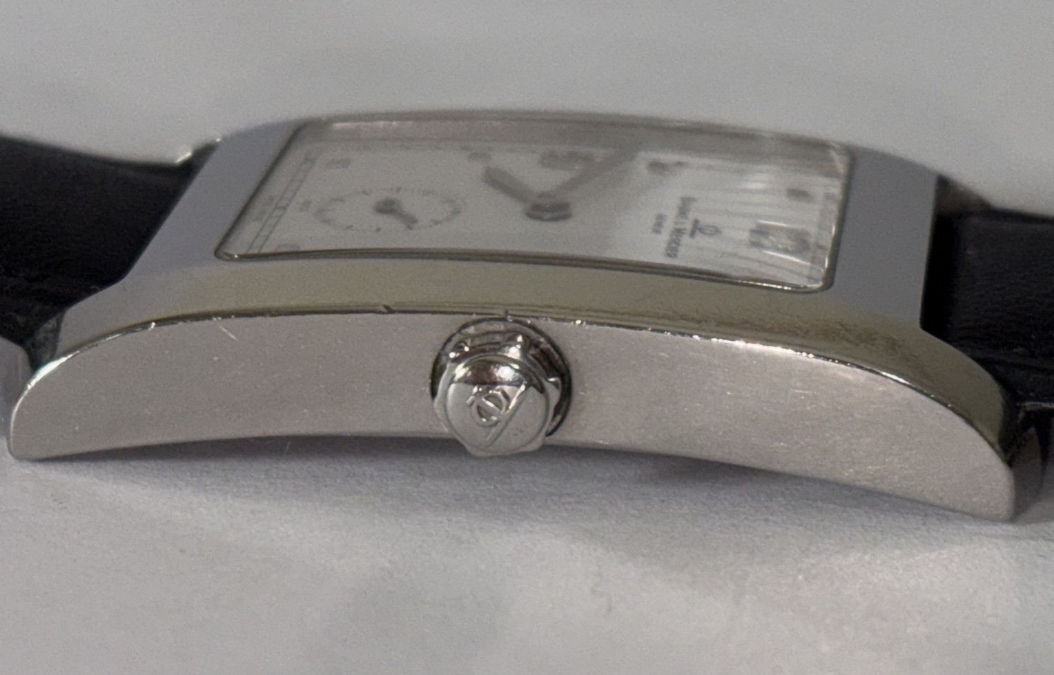 Baume & Mercier Hampton Stainless Steel Quartz Watch Model MV045063