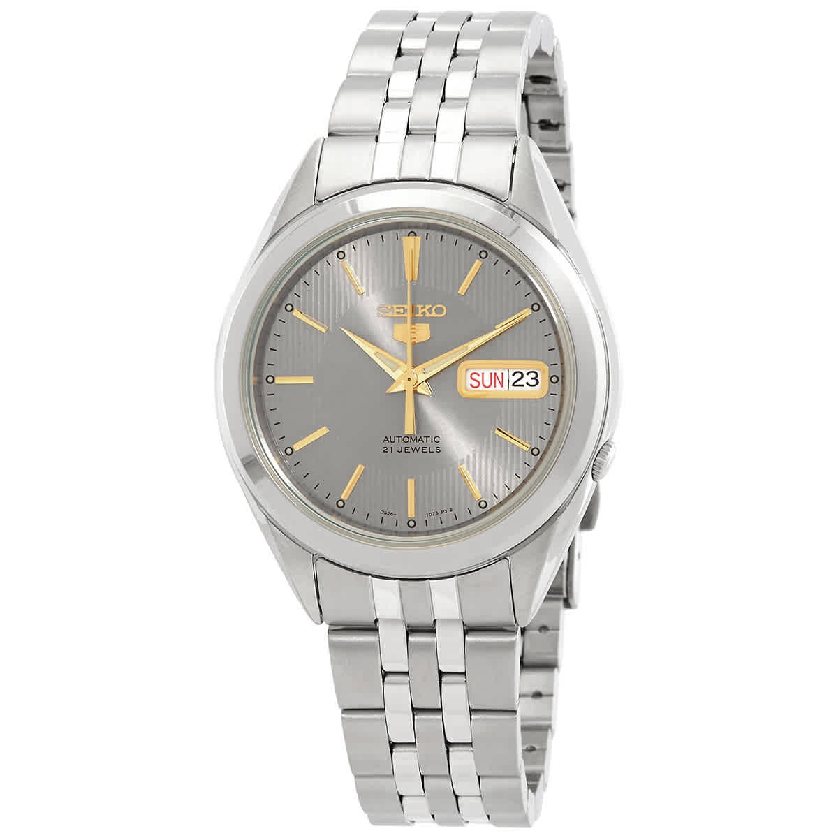 Seiko 5 Automatic Grey Dial Men’s Watch SNKL19K1