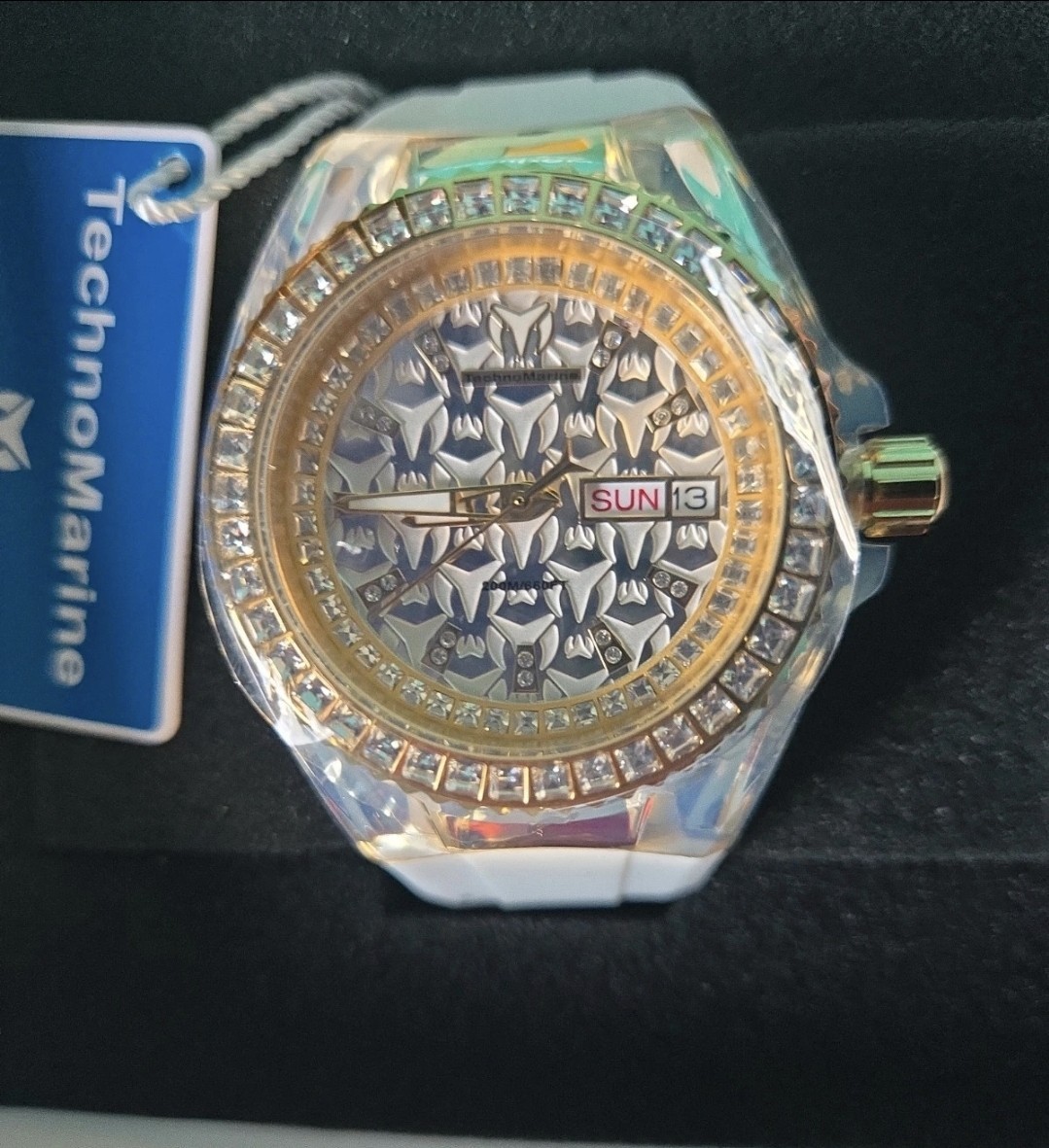 TM-121172 TechnoMarine Cruise White Gold Swiss Ronda 517 Caliber 40mm