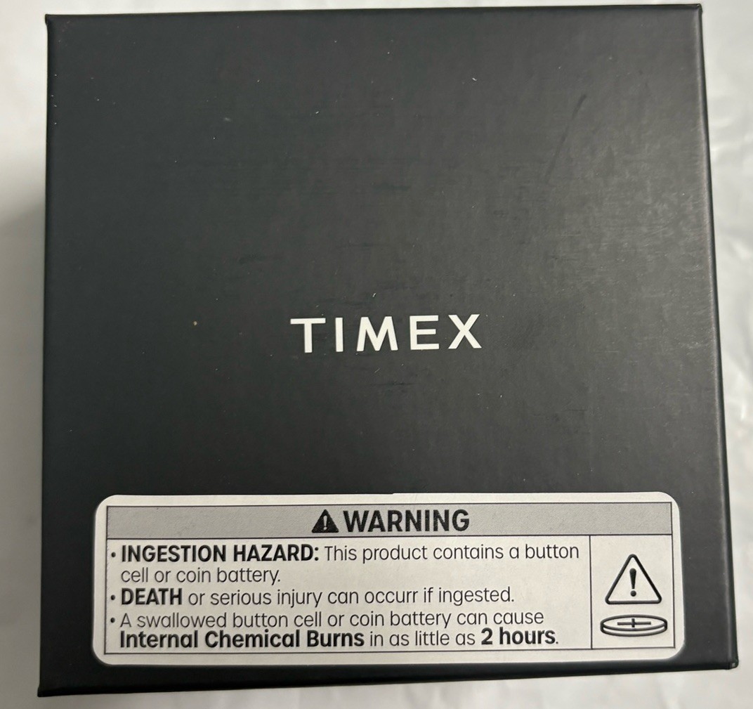Timex Men’s Triathlon 44mm Watch 200-Lap Chronograph Carbon Fiber INDIGLO