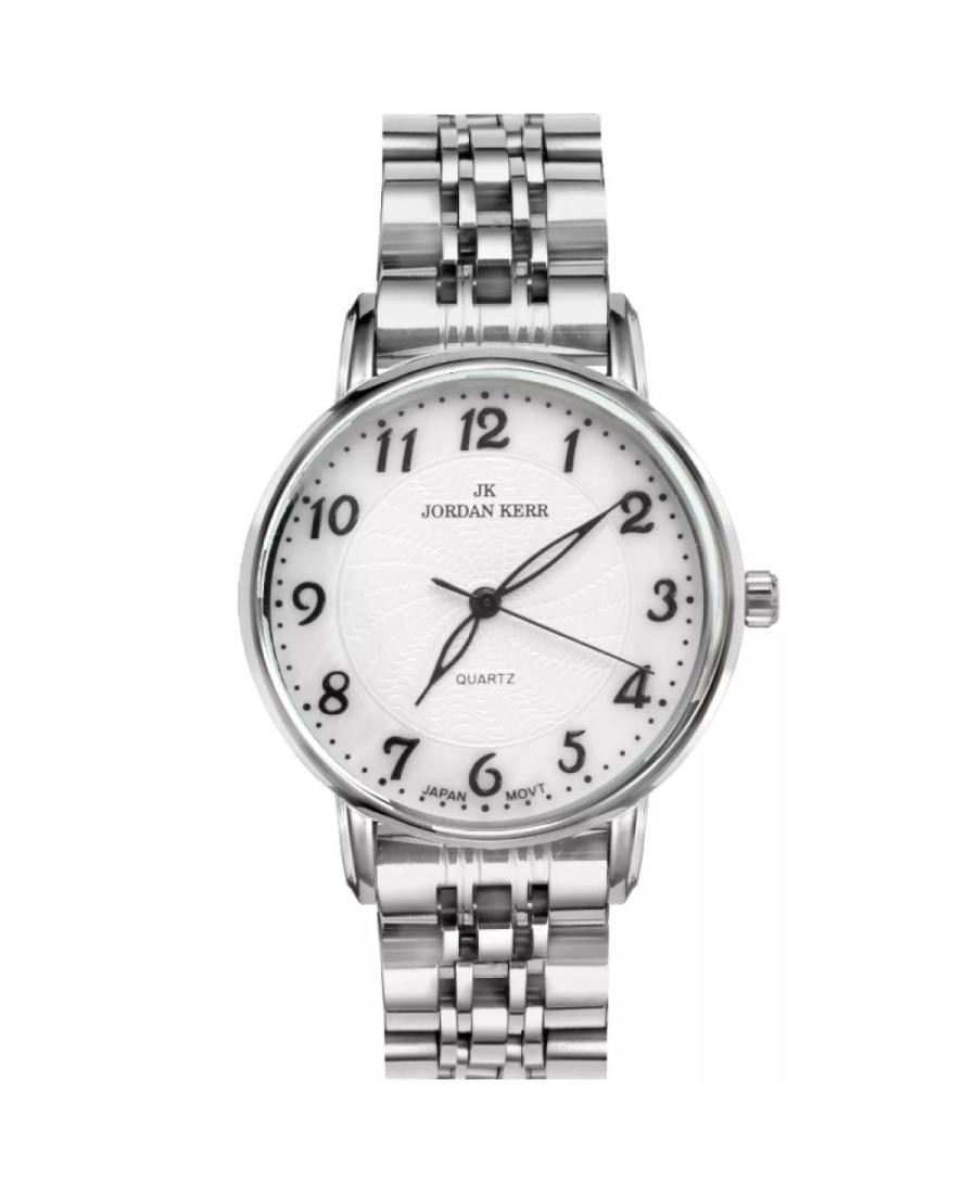 JORDAN KERR Women Analog Quartz Casual Watch Classic Dress 34mm Waterproof Round