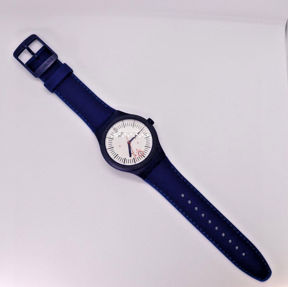 NEW AUTOMATIC Swatch Sistem 51 Men’s Originals Blue Silicon Watch SUTN401 GRID