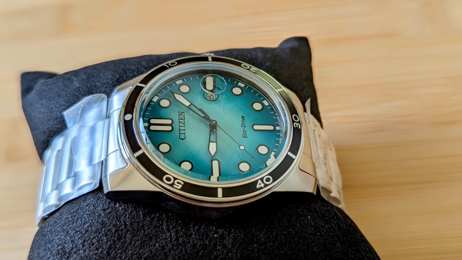 Citizen Turquoise Dial Date Indicator Men’s Watch AW1816-89L