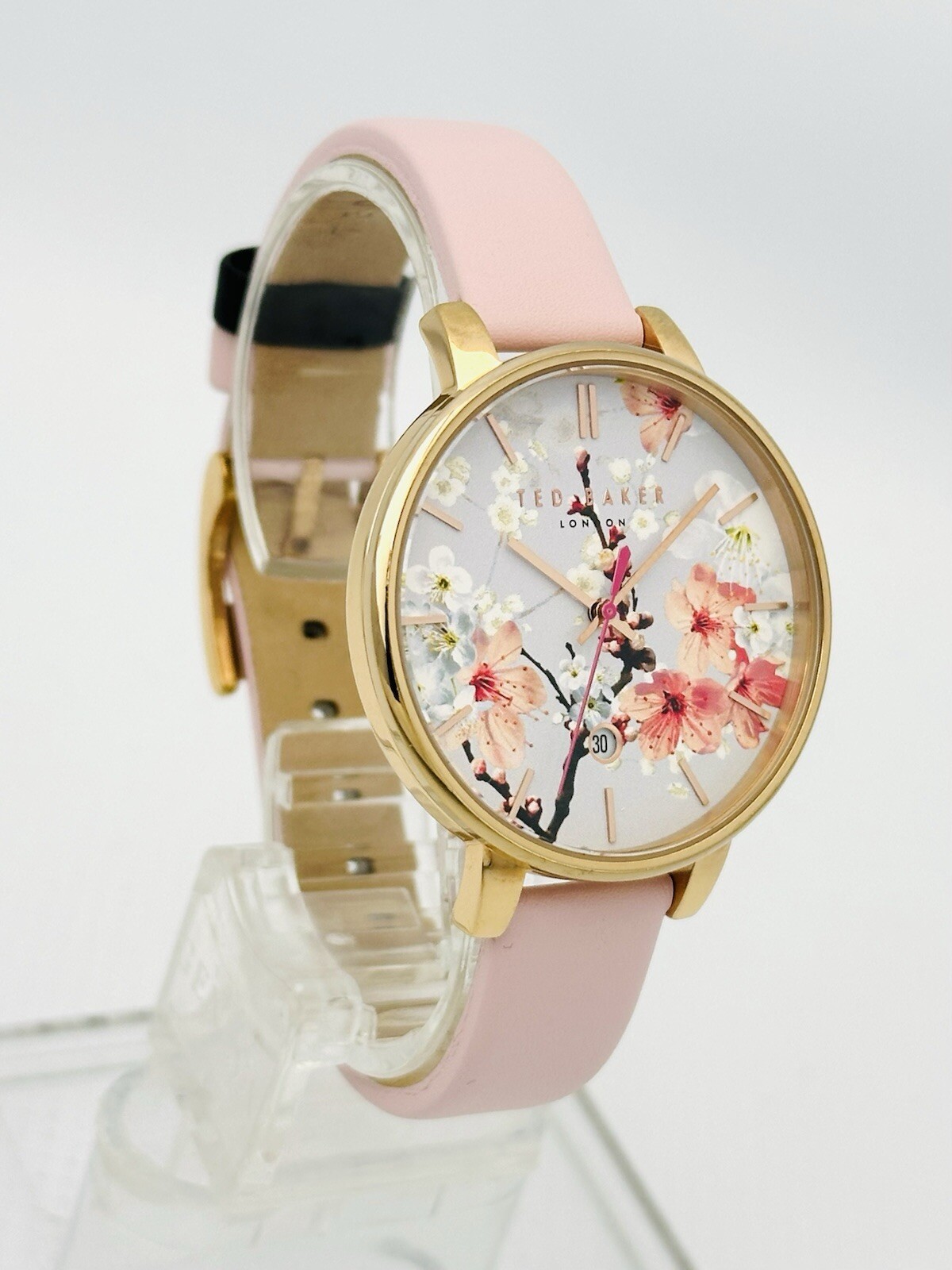 Ted Baker Kate Women’s TE10031545 Multicolour Floral Dial Pink Strap Watch