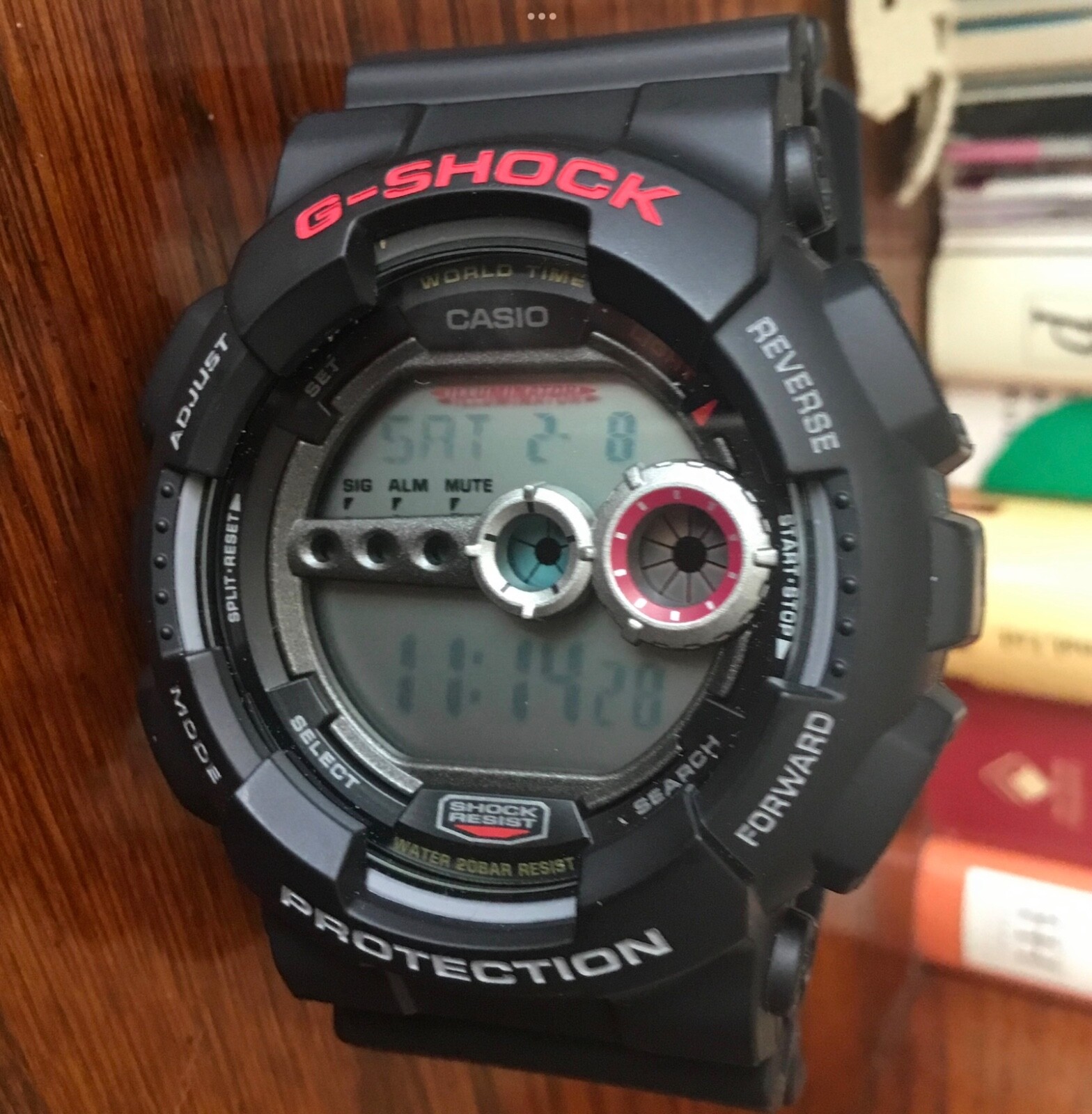 CASIO G-Shock Wrist Watch in Black Model GD-100-1ACU