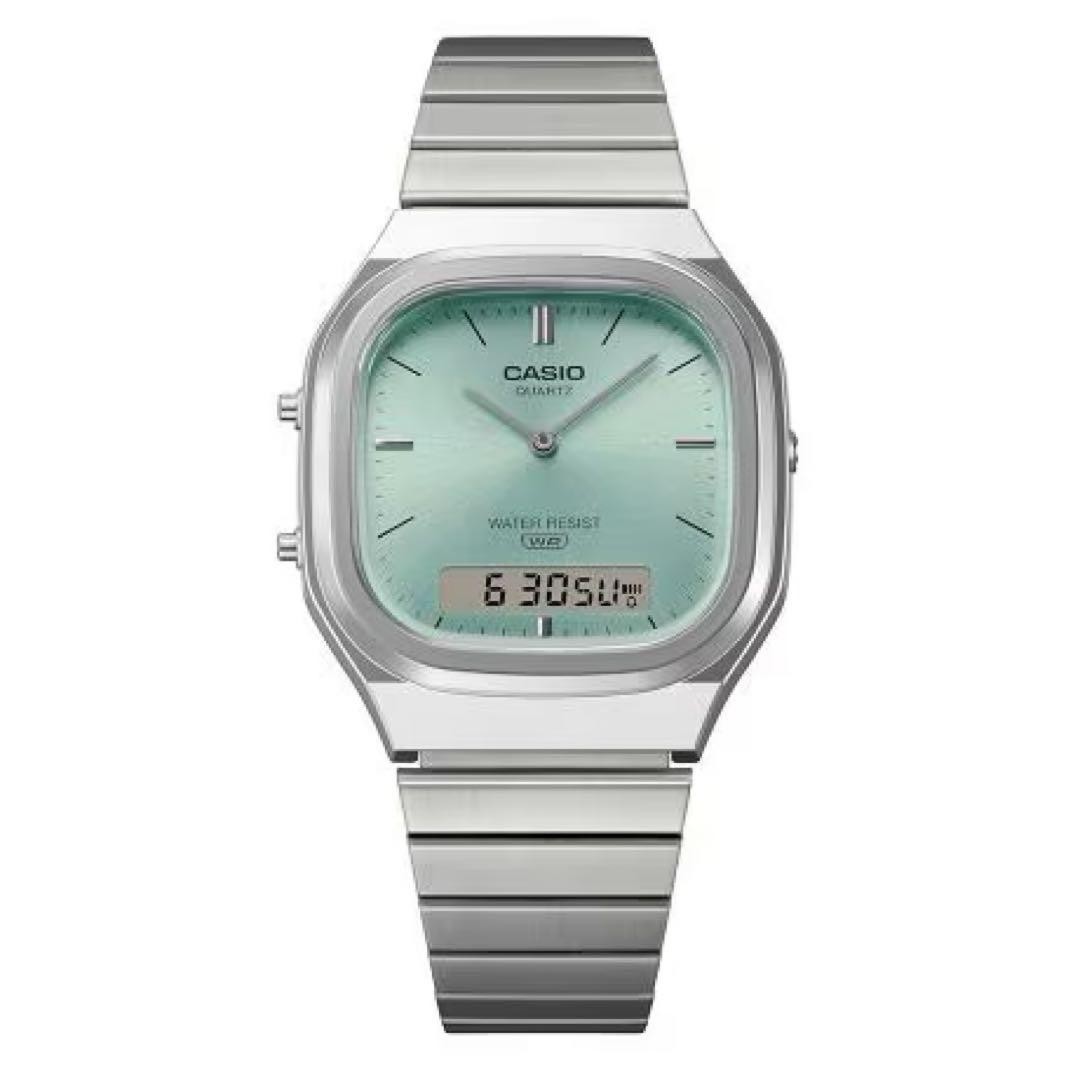 CASIO Classic AQ-240E-2AJF Light Blue Watch Used