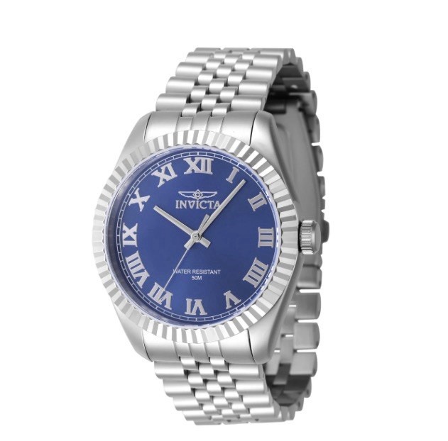 Invicta Specialty Windsor 43mm Sunburst Blue Dial Roman Numeral Watch New