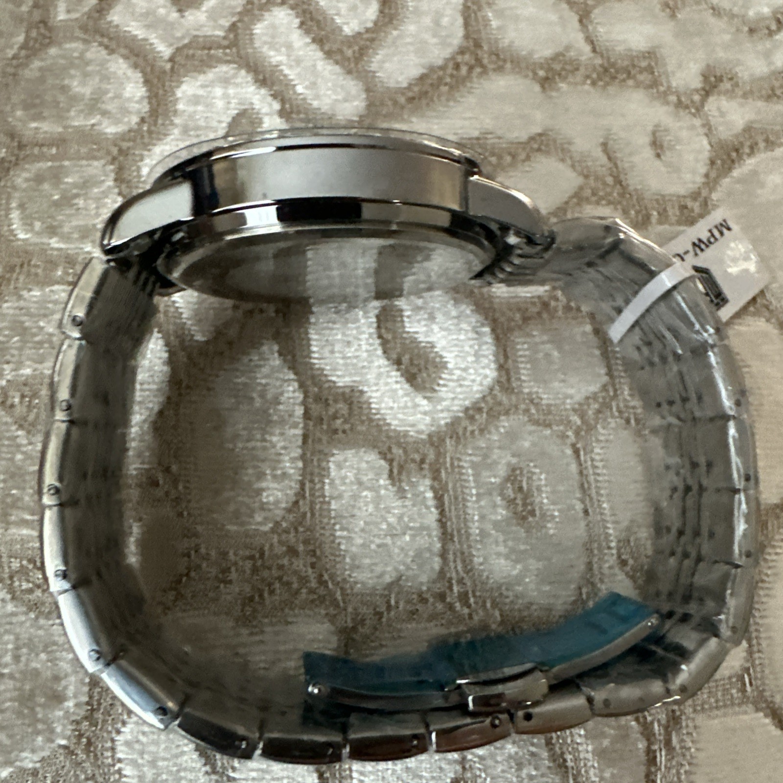 Silver Tone Mens Watch